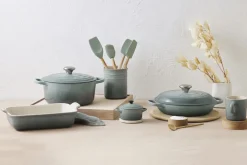 Gryder & Pander<Le Creuset Mini Gryde 10 Sea Salt BK
