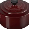 Gryder & Pander<Le Creuset Mini gryde 10cm Garnet