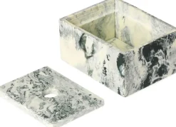 Opbevaring<Ferm Living Mist Box - 7,5 x 10 - Emerald Off-white
