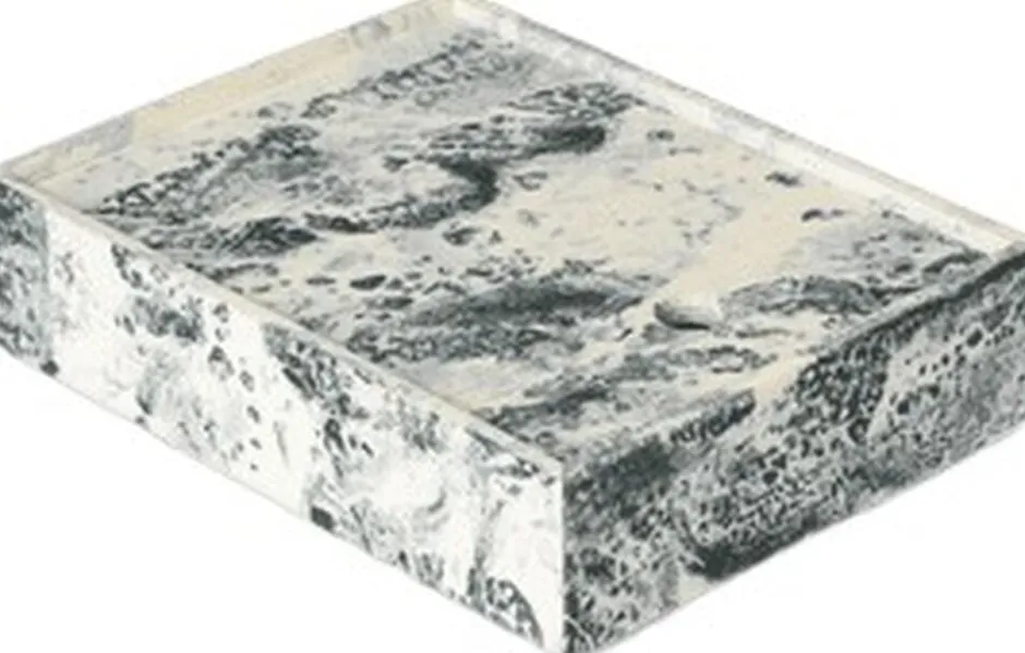Opbevaring<Ferm Living Mist Box - 15 x 20 - Emerald Off-white