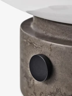 Trådløse Lamper<&Tradition Mist Portable Lamp AP21 Grigio Caldo base