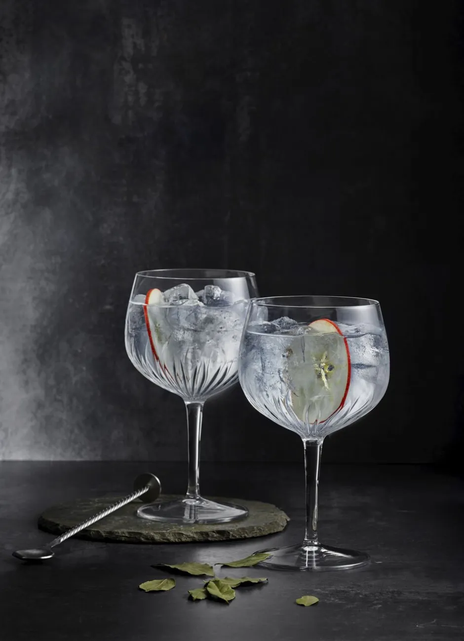 Glas<Luigi Bormioli Mixology 4 stk. gin & tonic-glas 80 cl.