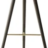 Møbler<Audo Copenhagen ML 42 - Barstol / Brunolieret Eg / Messing
