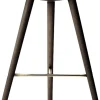 Møbler<Audo Copenhagen ML 42 - Bord Skammel / Brunolieret Eg / Messing