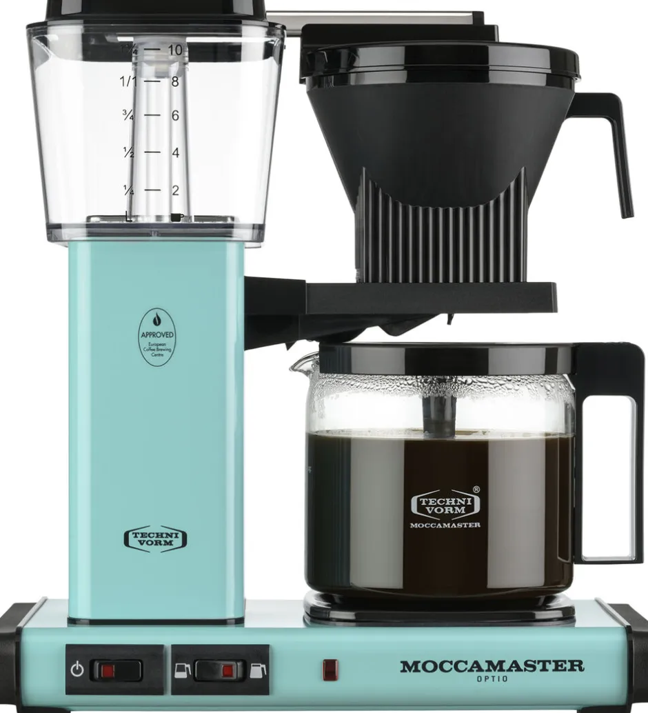 Kaffe & Te<Moccamaster Optio Turquoise