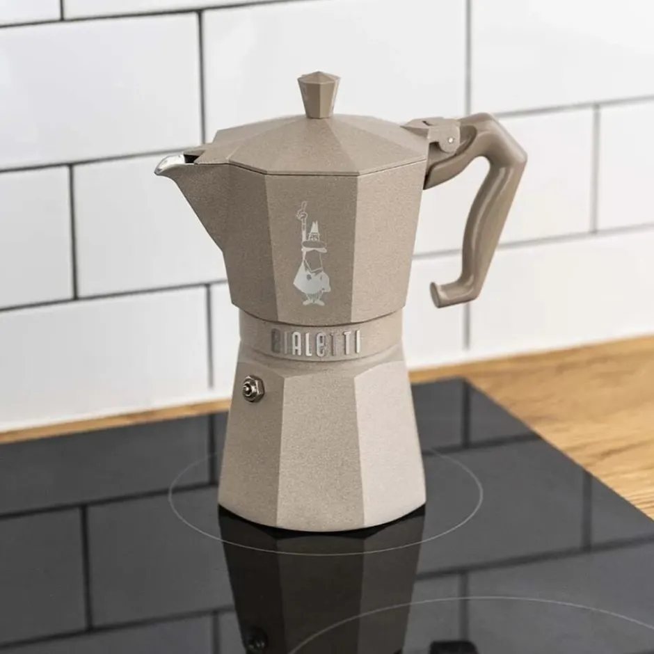Kaffe & Te<Bialetti Moka Exclusive espressokande, 6 kop Induction