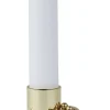 Lys & Lysestager<GEJST MOLEKYL 1 Brass