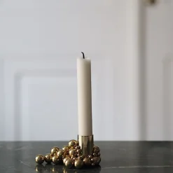 Lys & Lysestager<GEJST MOLEKYL 1 Brass