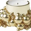 Lys & Lysestager<GEJST MOLEKYL Tealight 1 Brass
