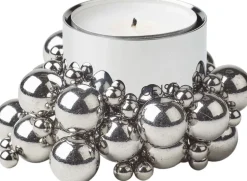 Lys & Lysestager<GEJST MOLEKYL Tealight 1 Chrome