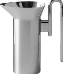 Karafler & Kander<&Tradition Momento Jug JH38, Polished Steel
