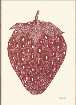 Plakater & Rammer<Poster & Frame Monika Petersen Art Prints - Strawberry Flerfarvet