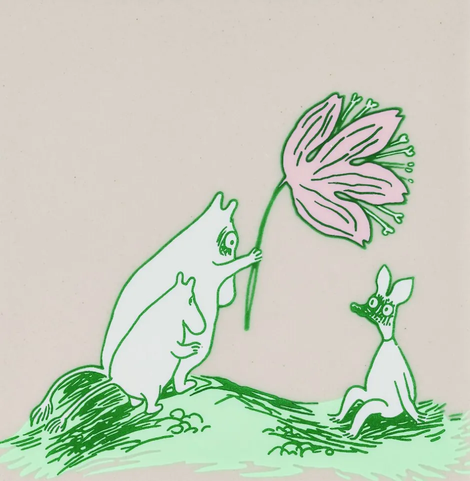 Tilbehør Til Bordet<Moomin Arabia bordskånere sæt 2stk Vildblomst Genanvendt Interiør