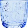 Glas<Moomin Arabia 28cl glas 2stk aqua