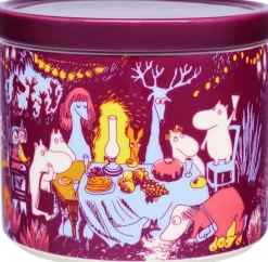 Kagedåser<Moomin Arabia 70cl krukke Festlige Øjeblikke