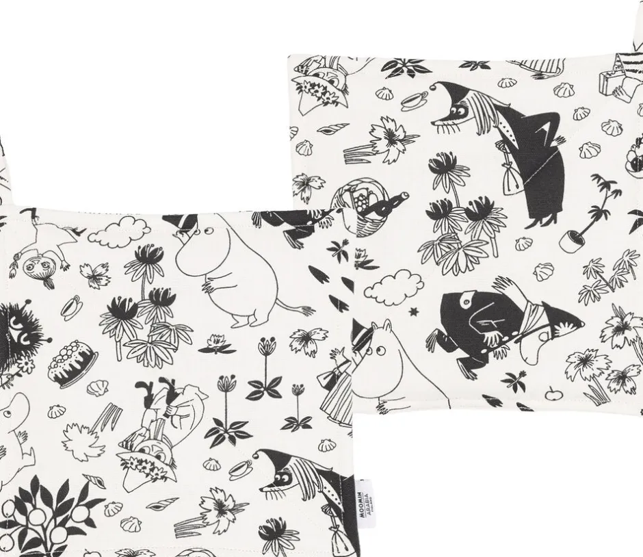 Tekstiler Til Køkkenet<Moomin Arabia Grydelapper Neutral 2 stk