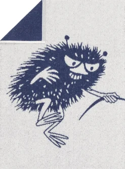 Håndklæder<Moomin Arabia håndklæde 30x50, Stinky Grå/blå