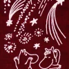 Håndklæder<Moomin Arabia 70x140cm badehåndklæde Festlige Øjeblikke GOTS