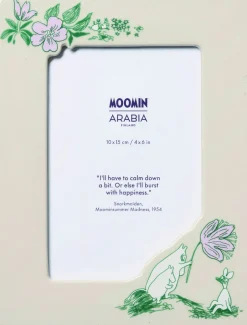 Plakater & Rammer<Moomin Arabia 10x15cm billedramme Vildblomst Genanvendt Interiør