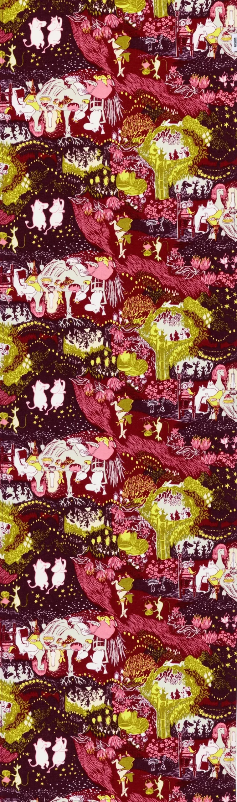Tekstiler Til Borddækning<Moomin Arabia 40x140cm bordløber Festlige Øjeblikke