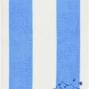 Håndklæder<Moomin Arabia 30x50cm håndklæde Mumitrold blåstribet GOTS