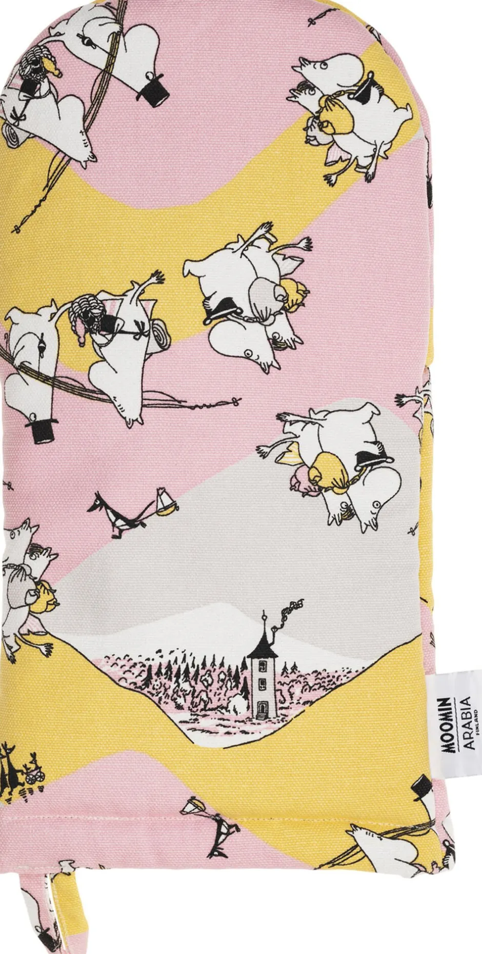 Tekstiler Til Køkkenet<Moomin Arabia 15x34cm ovnhandske Familietid