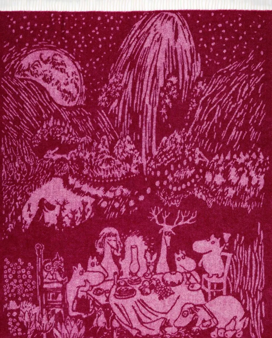 Plaider<Moomin Arabia 130x170cm uldtæppe Festlige Øjeblikke