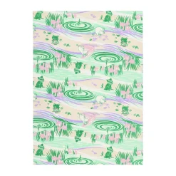 Tekstiler Til Køkkenet<Moomin Arabia 50x70cm viskestykke Stranddag GOTS