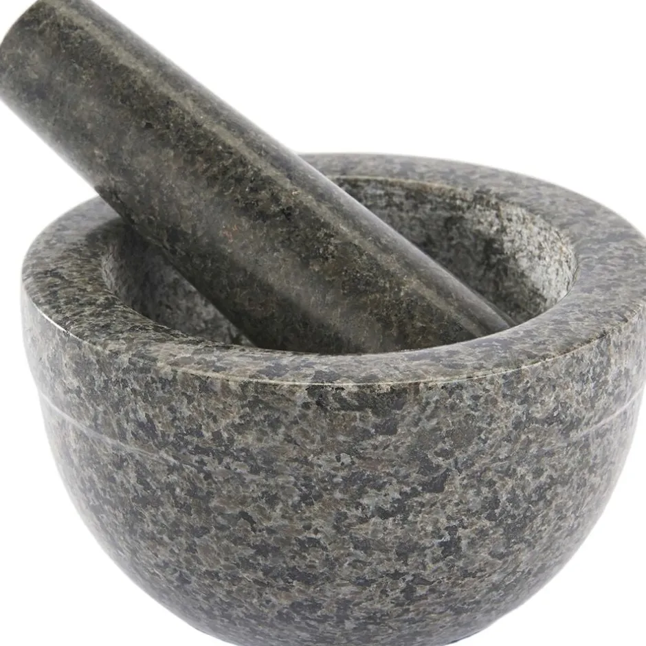 Køkkenartikler<Rösle Morter 0,35 liter 14 x 8 cm Mørkegrå granit