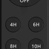 Bordlamper<Mr. Wattson Remote Control, Oval, Black