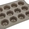 Bageartikler<Blomsterberg Muffinform til 12 stk. Latte Silikone