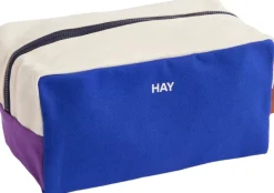 Opbevaring<Hay Multi Wash Bag-Medium-Electric blue multi