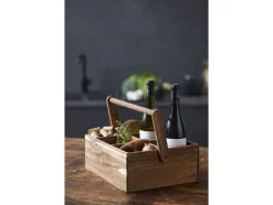 Opbevaring<Holm Multikasse 36 x27x28 cm Akacietræ