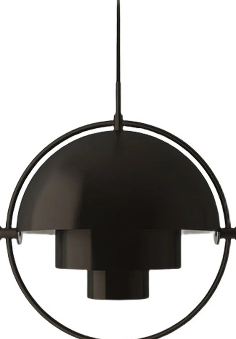 Pendler<Gubi Multi-Lite Pendant Sort