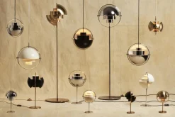 Pendler<Gubi Multi-Lite Pendant Krom