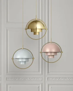Pendler<Gubi Multi-Lite Pendant Messing