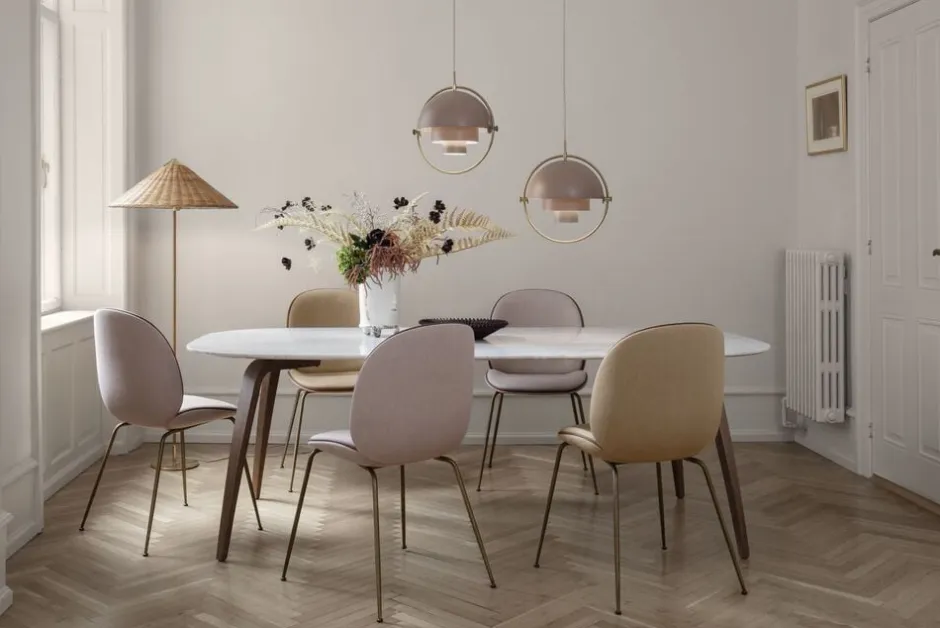 Pendler<Gubi Multi-Lite Pendant Krom/sort