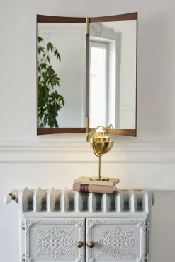 Trådløse Lamper<Gubi Multi-Lite Portable Lamp, EU Base: Brass, Shade: Brass Shiny