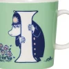 Kopper & Krus<Moomin Arabia Mumi 40 cl krus ABC I