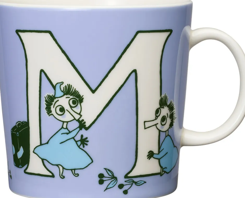 Kopper & Krus<Moomin Arabia Mumi 40 cl krus ABC M