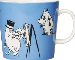 Kopper & Krus<Moomin Arabia Mumi 40 cl krus, Blå
