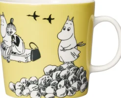 Kopper & Krus<Moomin Arabia Mumi 40 cl krus, Gul
