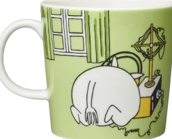 Kopper & Krus<Moomin Arabia MUMI 30CL KRUS MUMITROLD GRÆSGRØN