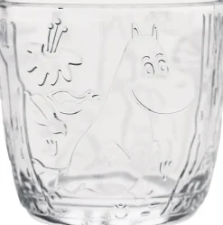 Glas<Moomin Arabia Mumi Drikkeglas 28 cl Klar 2 stk