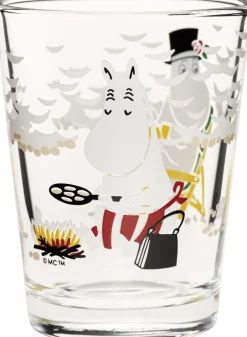 Glas<Moomin Arabia Mumi Drikkeglas 22 cl Sammen