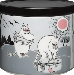 Opbevaring<Moomin Arabia Mumi flytter 70cl krukke