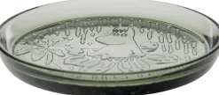 Tallerkener<Moomin Arabia Mumi Glastallerken 17 cm Pine Green