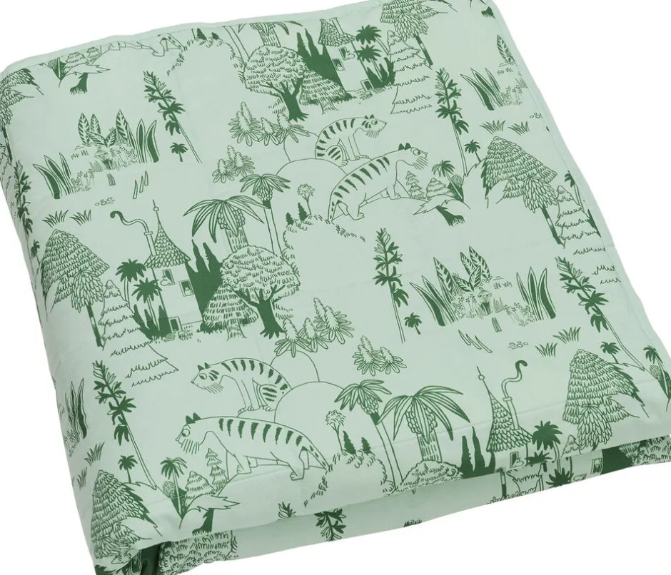 Sengetæpper<Moomin Arabia Mumi sengetæppe 260x260cm Havefest