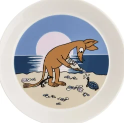 Tallerkener<Moomin Arabia Mumi Tallerken 19cm Sniff Blå