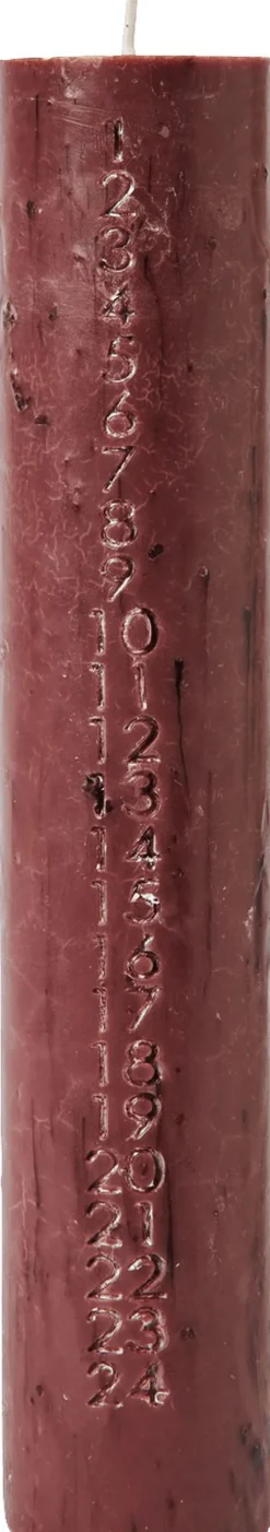 Kalenderlys<Ferm Living Mura Advent Candle - Dark Grape